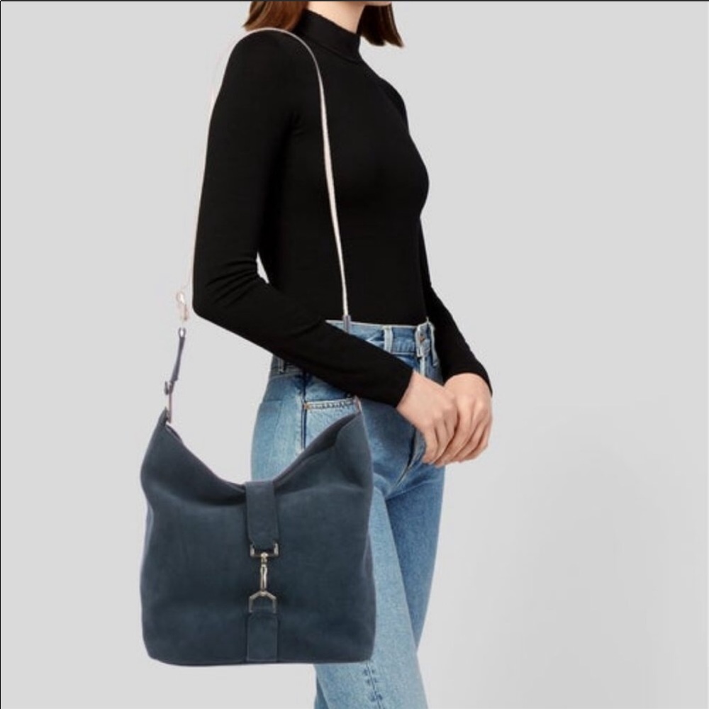 India Hicks Edwina Hobo Suede Bag